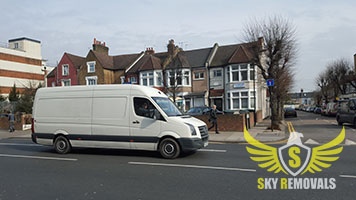 Fast van removals in London